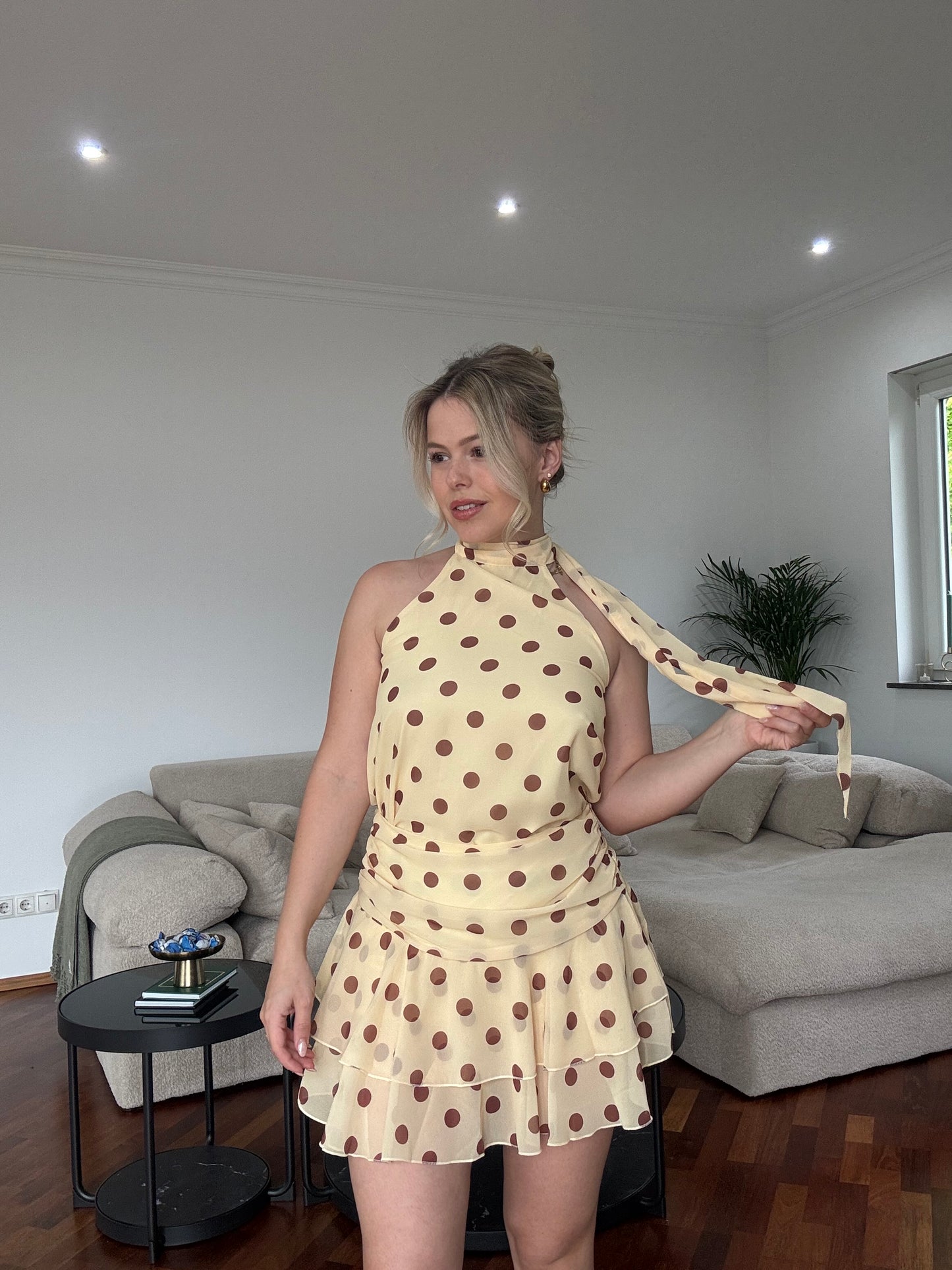 Yellow Toffee Skort
