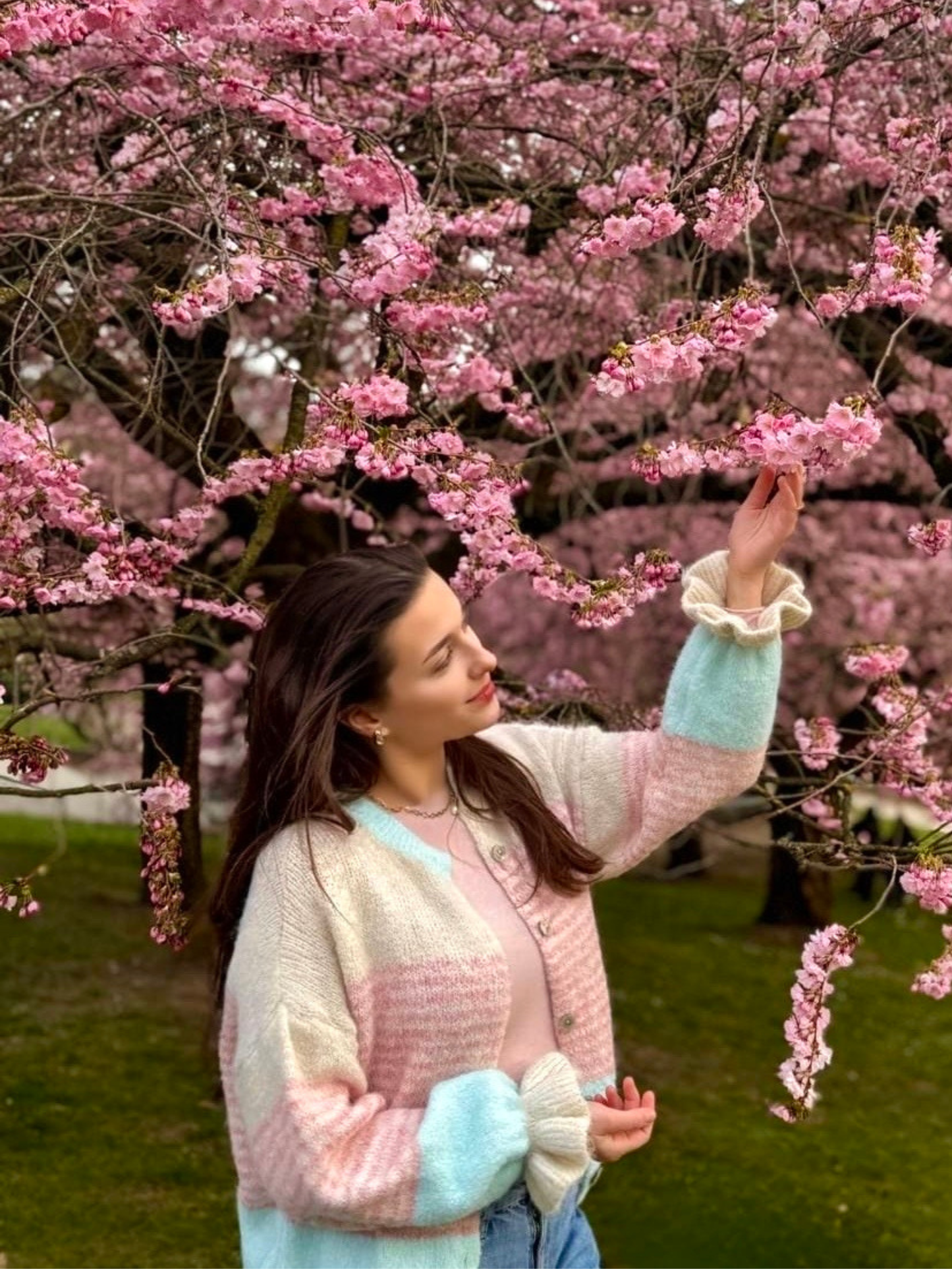 Rose Tulip Cardigan