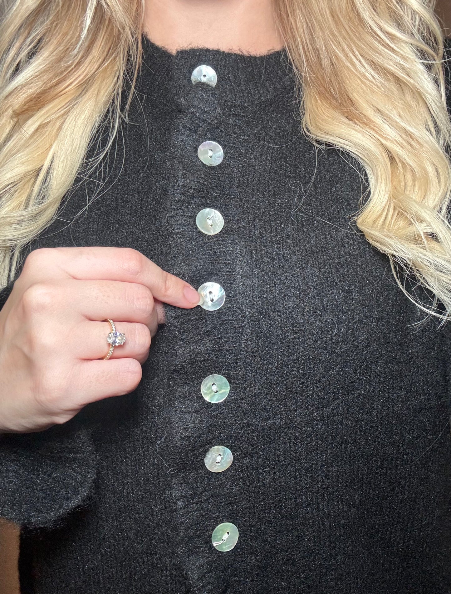 Cardigan Espresso Noir