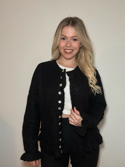 Cardigan Espresso Noir