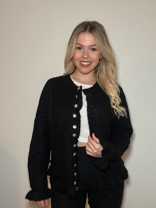 Cardigan Espresso Noir