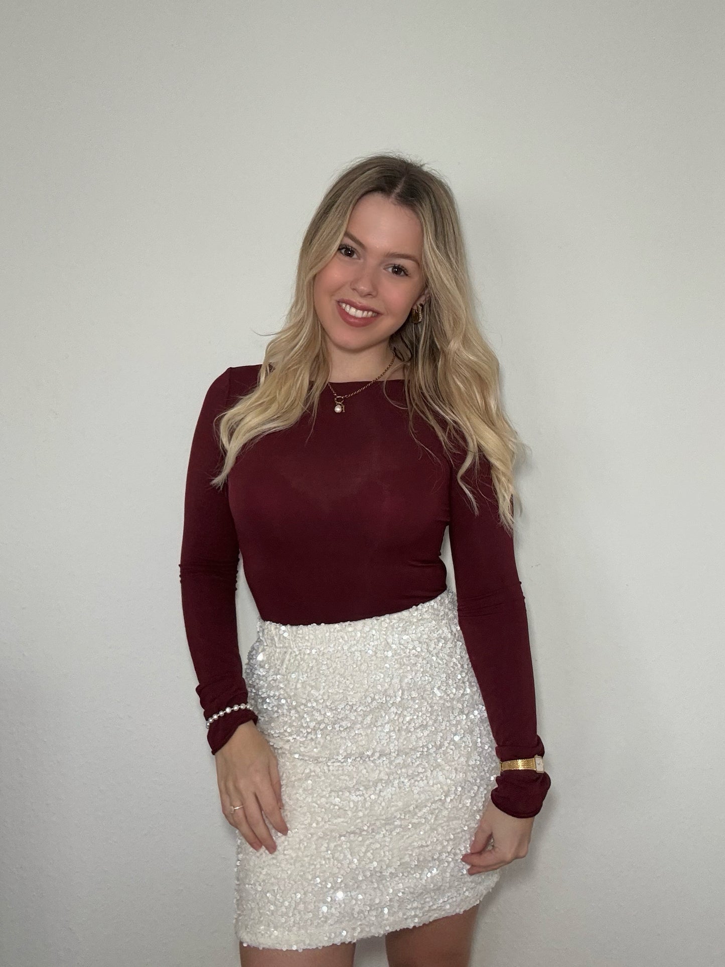 Sheer Top Mulberry Basic