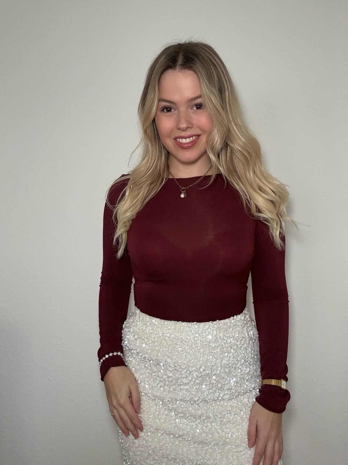 Sheer Top Mulberry Basic