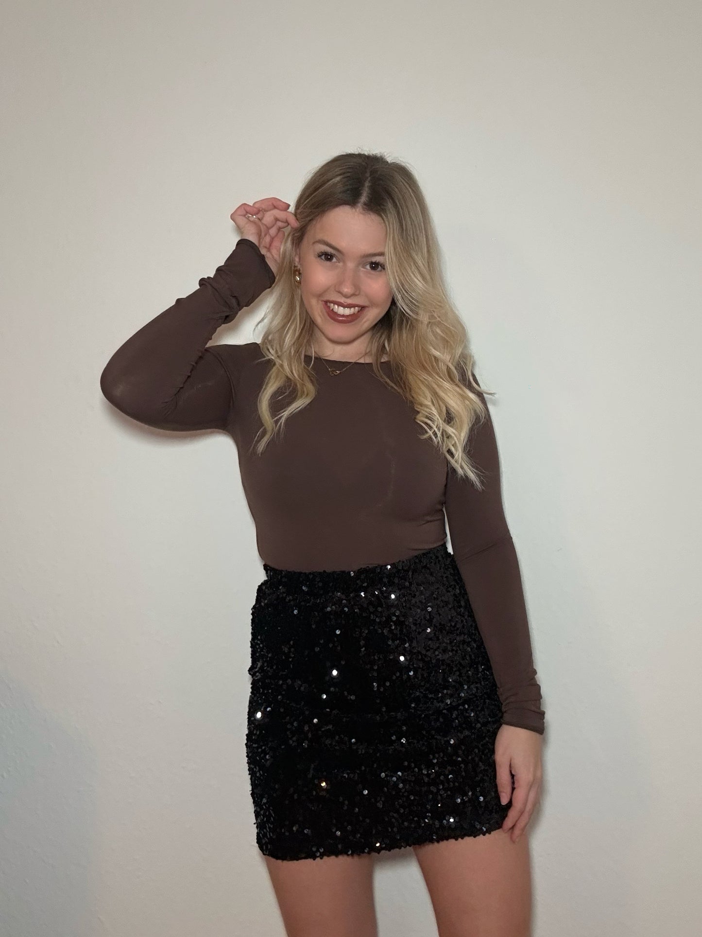 Sheer Top Cocoa Basic