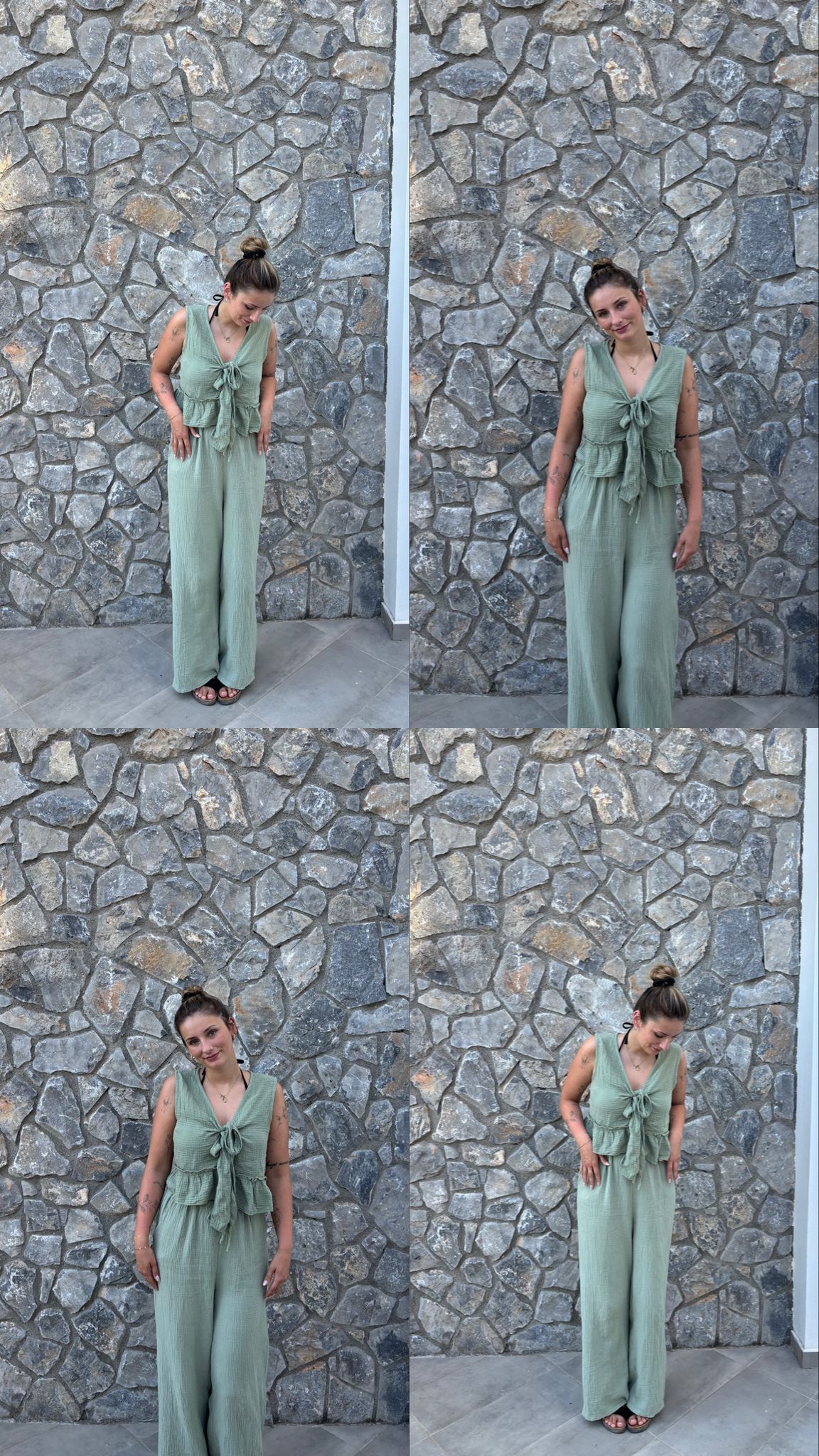 Sage Blossom Set